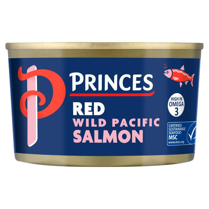 Princes Red Wild Pacific Salmon 213g (Case of 6) - BritishGram.com