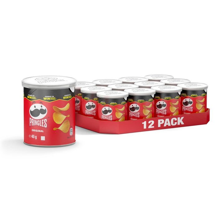 Pringles Original PMP 40g (Case of 12) - BritishGram.com