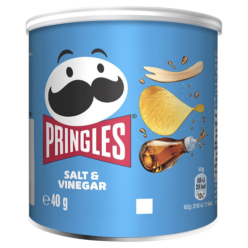 Pringles Salt & Vinegar PMP 40g (Case of 12) - BritishGram.com