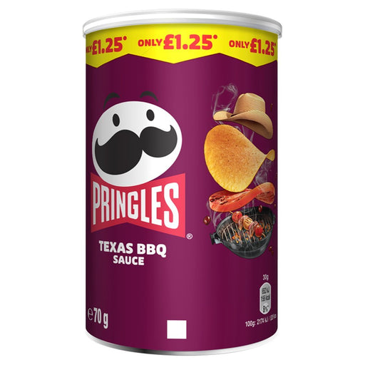 Pringles Texas BBQ Sauce 70g (Case of 12) - BritishGram.com