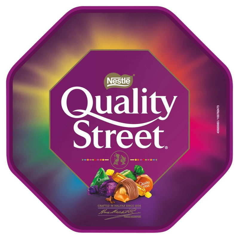 Quality Street Chocolate Tub 550g - BritishGram.com