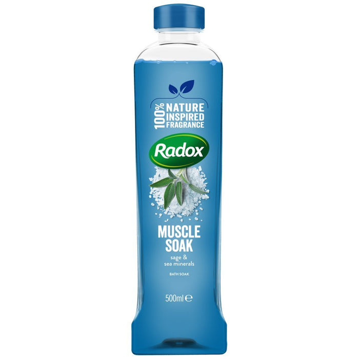 Radox Bath Muscle Soak, 500ml - BritishGram.com