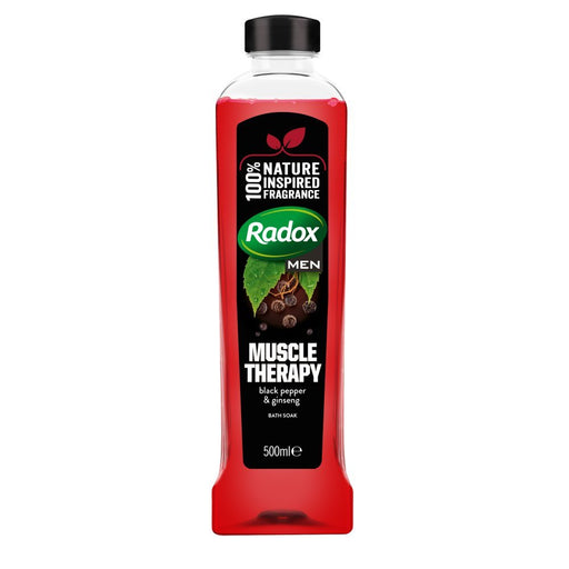 Radox Muscle Therapy Bath Soak 500ml - BritishGram.com