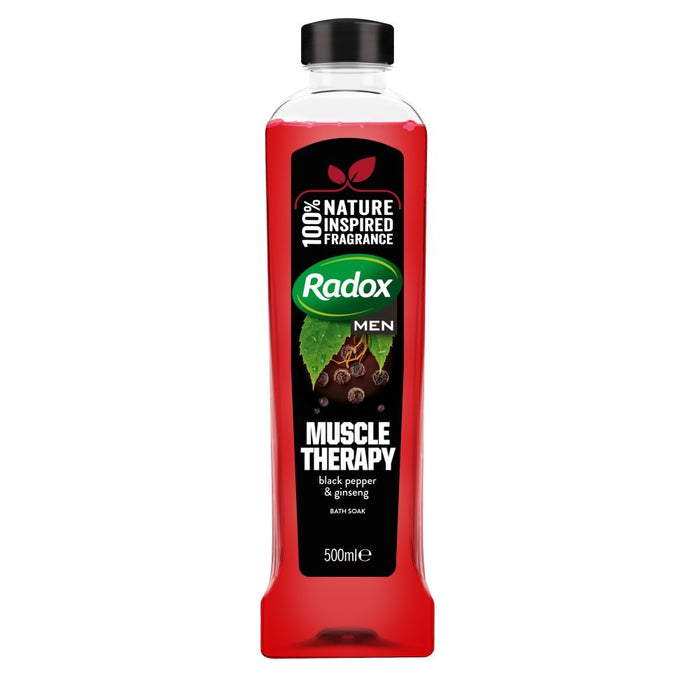 Radox Muscle Therapy Bath Soak 500ml - BritishGram.com