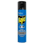 Raid Rapid Action Wasp, Mosquito & Fly Killer Aerosol Spray 300ml - BritishGram.com