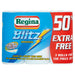 Regina Blitz Original 210 Extra Large Triple Layer Sheets 3 Rolls - BritishGram.com