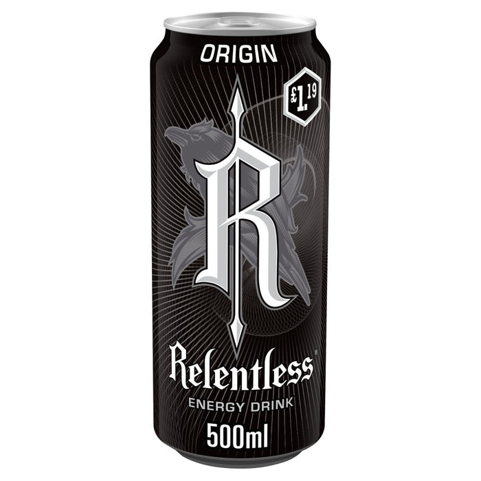 Relentless Original Energy Drink PMP 500ml (Case of 12) - BritishGram.com