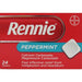 Rennie Peppermint 24 Tablets - BritishGram.com