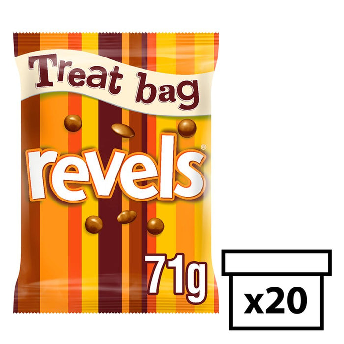 Revels Treat Bag PMP 71g (Box of 20) - BritishGram.com
