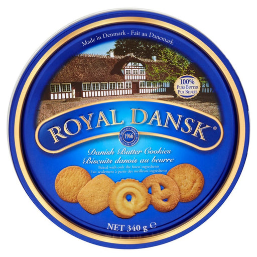 Royal Dansk Danish Butter Cookies 340g - BritishGram.com