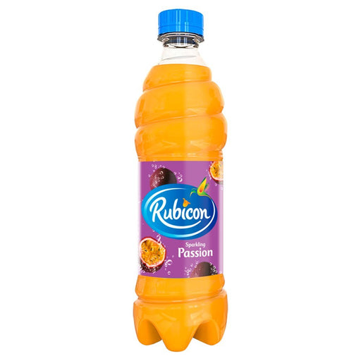Rubicon Sparkling Passion Fruit Juice Drink, 500ml (Case of 12) - BritishGram.com