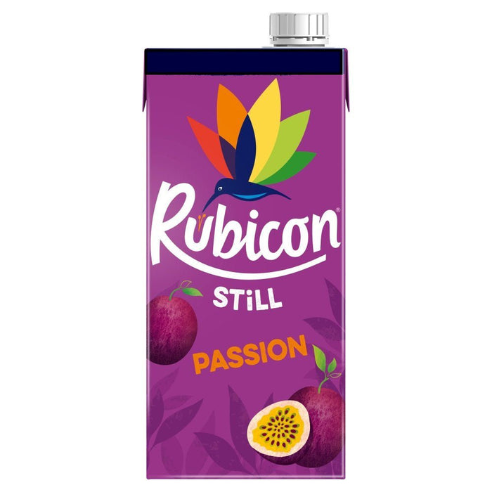 Rubicon Still Passion Fruit Juice Drink PMP 1Ltr (Case of 12) - BritishGram.com