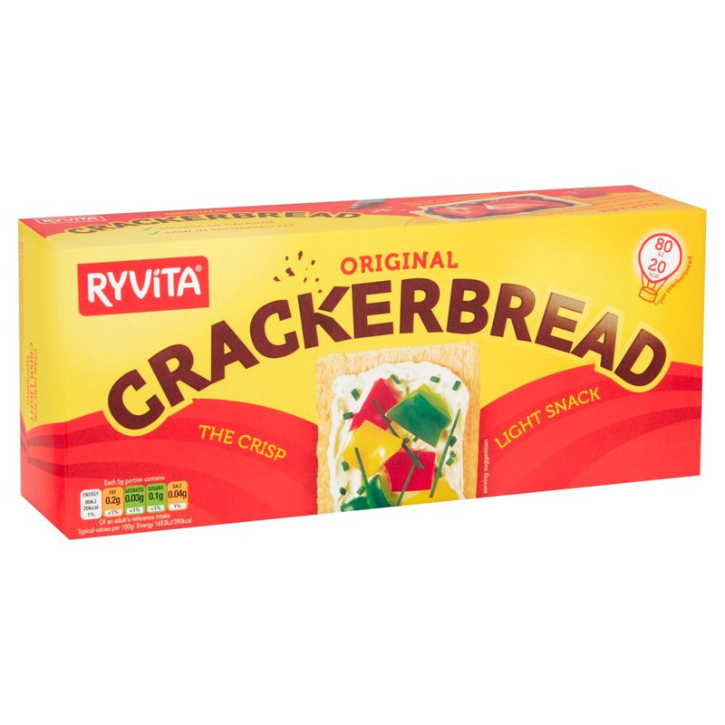 Ryvita Original Crackerbread 200g - BritishGram.com