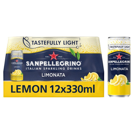 San Pellegrino Lemon 330ml (Case of 12) - BritishGram.com
