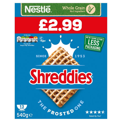 Shreddies The Frosted One PMP 500g (Case of 6) - BritishGram.com