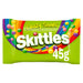 Skittles Crazy Sours Sweets Bag, 45g (Box of 36) - BritishGram.com