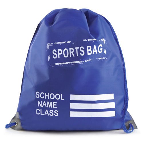Sports Pump Bag Royal Blue - BritishGram.com