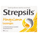 Strepsils Honey & Lemon Lozenges 12 Lozenges - BritishGram.com