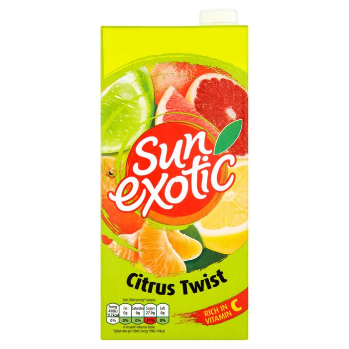Sun Exotic Citrus Twist 1 Litre PMP (Case of 12) - BritishGram.com