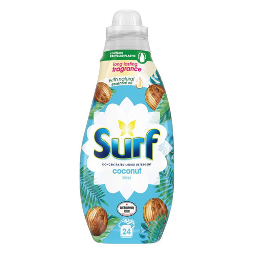 Surf Concentrated Liquid Laundry Detergent Coconut Bliss 24 washes - BritishGram.com