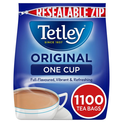 Tetley One Cup 1100 Tea Bags - BritishGram.com