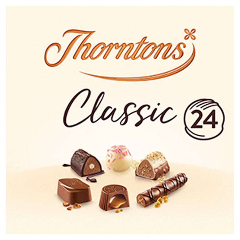 Thorntons Classic Assorted Gift Box Chocolates 262g (Case of 6) - BritishGram.com