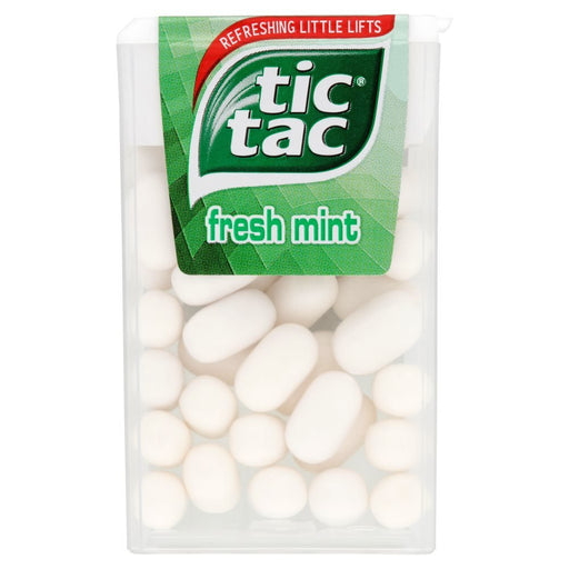 Tic Tac Fresh Mint 18g (Case of 24) - BritishGram.com