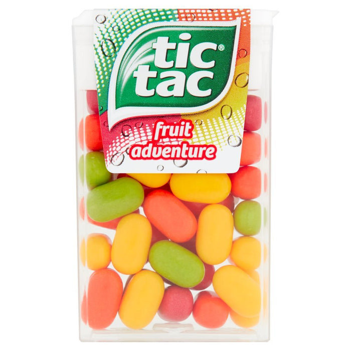 Tic Tac Fruit Adventure, 18g (Box of 24) - BritishGram.com