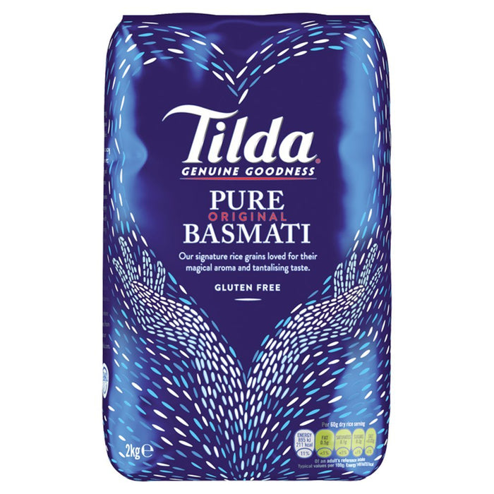 Tilda Pure Original Basmati 1kg - BritishGram.com