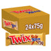 Twix Xtra Chocolate Biscuit Twin Bars, 75g (Box of 24) - BritishGram.com