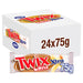Twix Xtra White Chocolate Biscuit Twin Bars, 75g (Box of 24) - BritishGram.com
