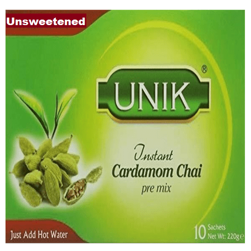 Unik Cardamom Tea Unsweetened, 140g (Case of 5) - BritishGram.com
