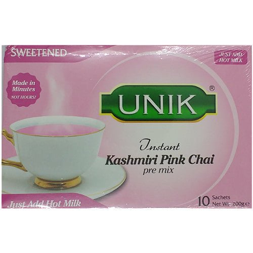 Unik Kashmiri Pink Tea Sweetened, 140g (Case of 5) - BritishGram.com