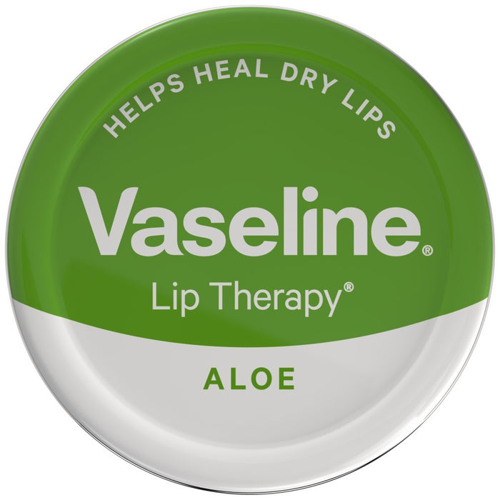 Vaseline Lip Therapy Aloe Vera Lip Tin 20g - BritishGram.com