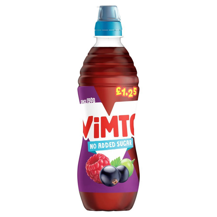 Vimto No Added Sugar 500ml (Case of 12) - BritishGram.com