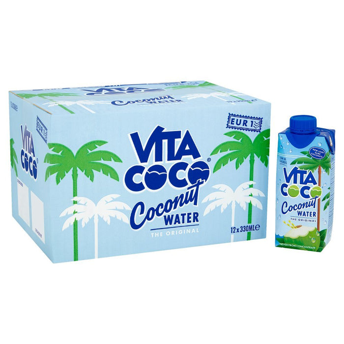 Vita Coco Coconut Water The Original, 330ml (Case of 12) - BritishGram.com