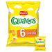 Walkers Quavers Cheese Multipack Snacks Crisps 6x16g - BritishGram.com