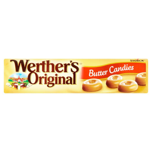 Werther's Original Butter Candies 50g (Box of 24) - BritishGram.com