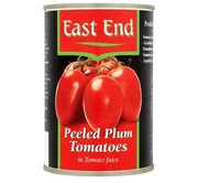 White Pearl Peeled Plum Tomatoes in Tomato Juice 400g (Case of 12) - BritishGram.com