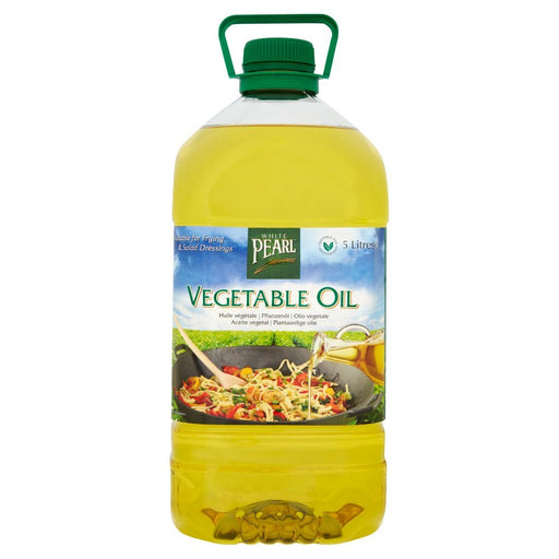 White Pearl Vegetable Oil 5 Litres - BritishGram.com
